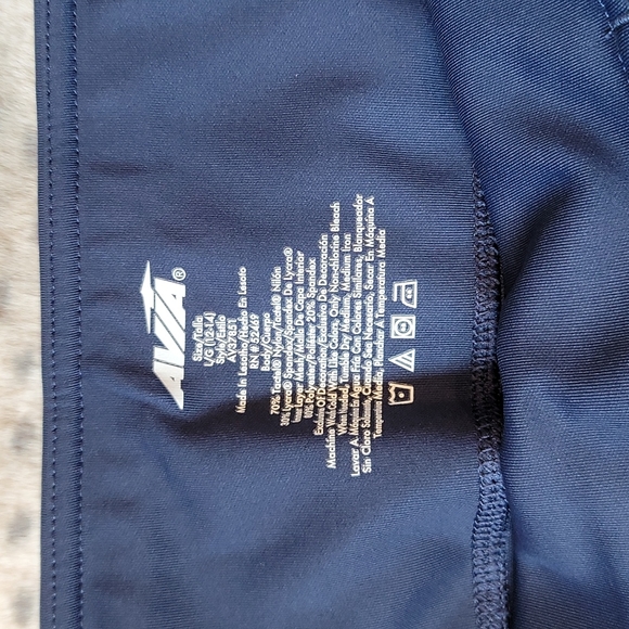 NWOT Avia Navy Blue Leggings - Picture 3 of 3